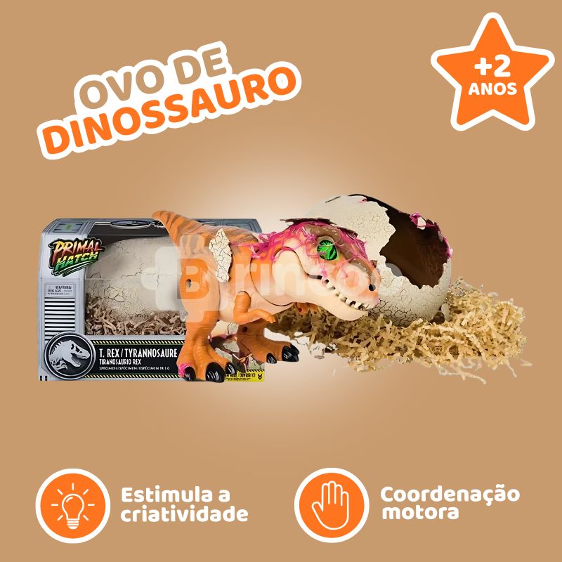 Dinossauro T-Rex Interativo – Mais de 100 Sons e Reações