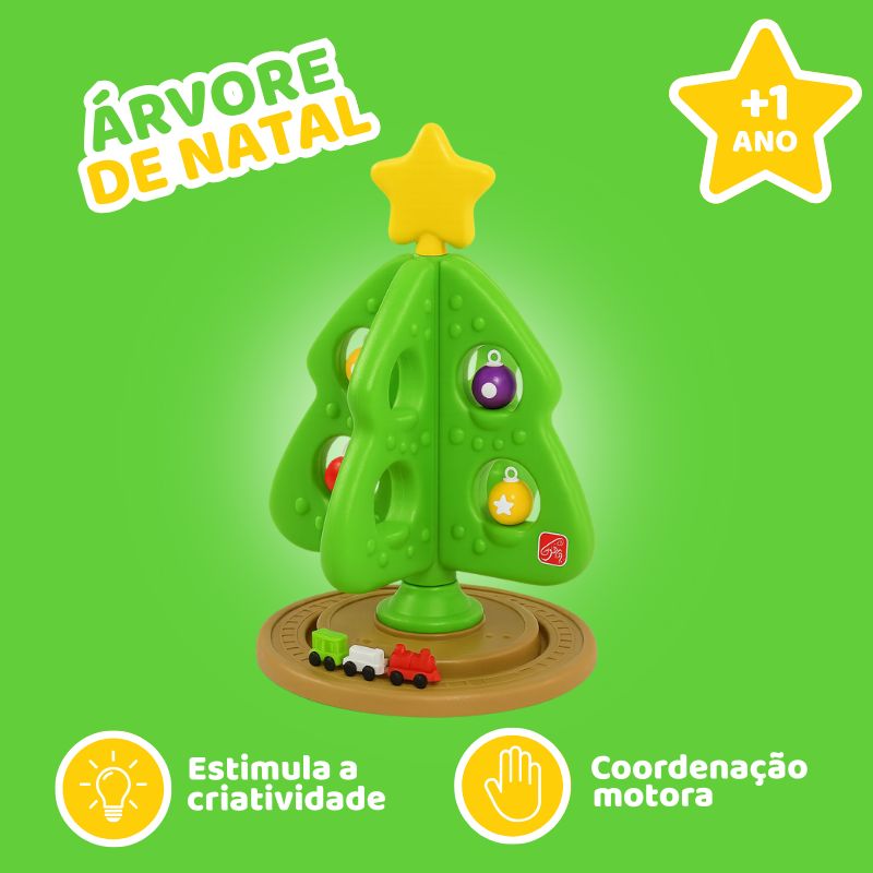 Árvore de Natal Infantil Interativa