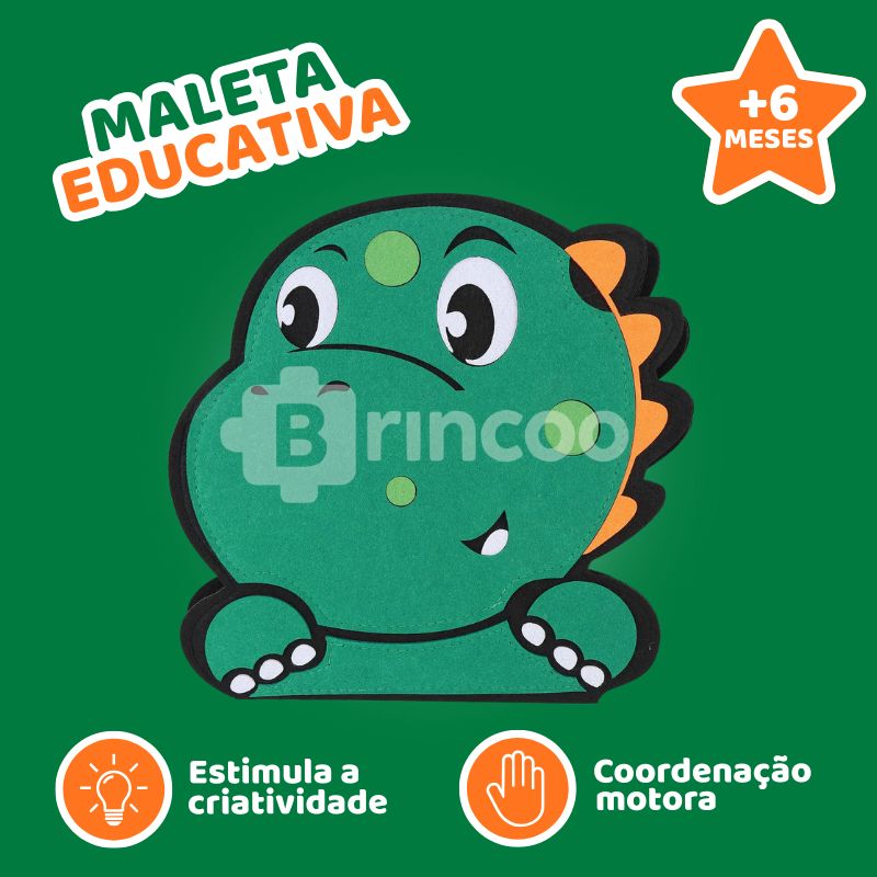 Maleta Infantil Educativa DinoBook