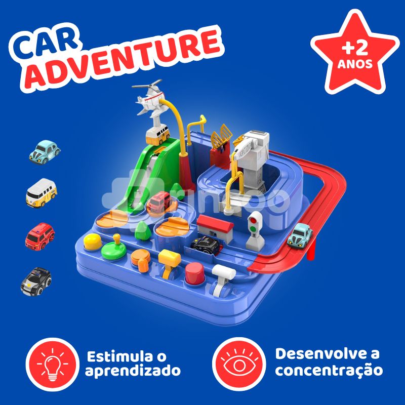 Pista de Carros Educativa Car Adventure