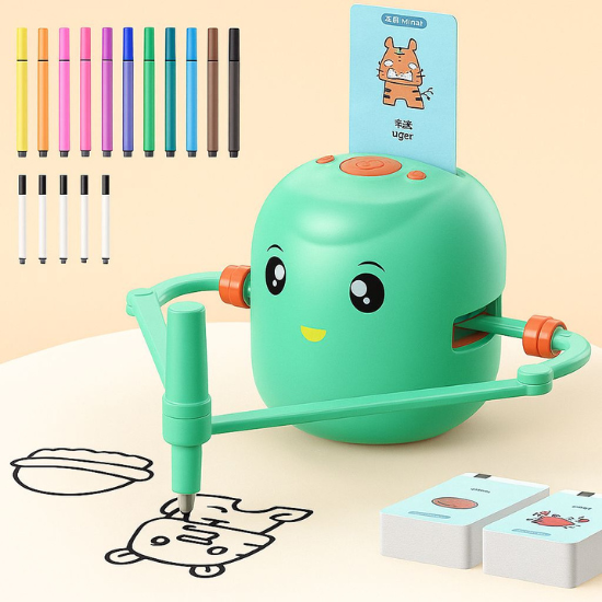 Robô de Desenho Inteligente Verde