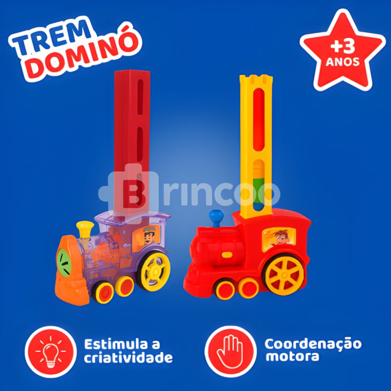 Trem Dominó Divertido