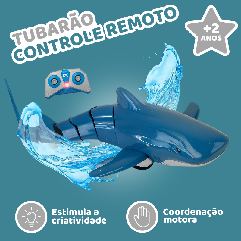 Tubarão RC de Controle Remoto
