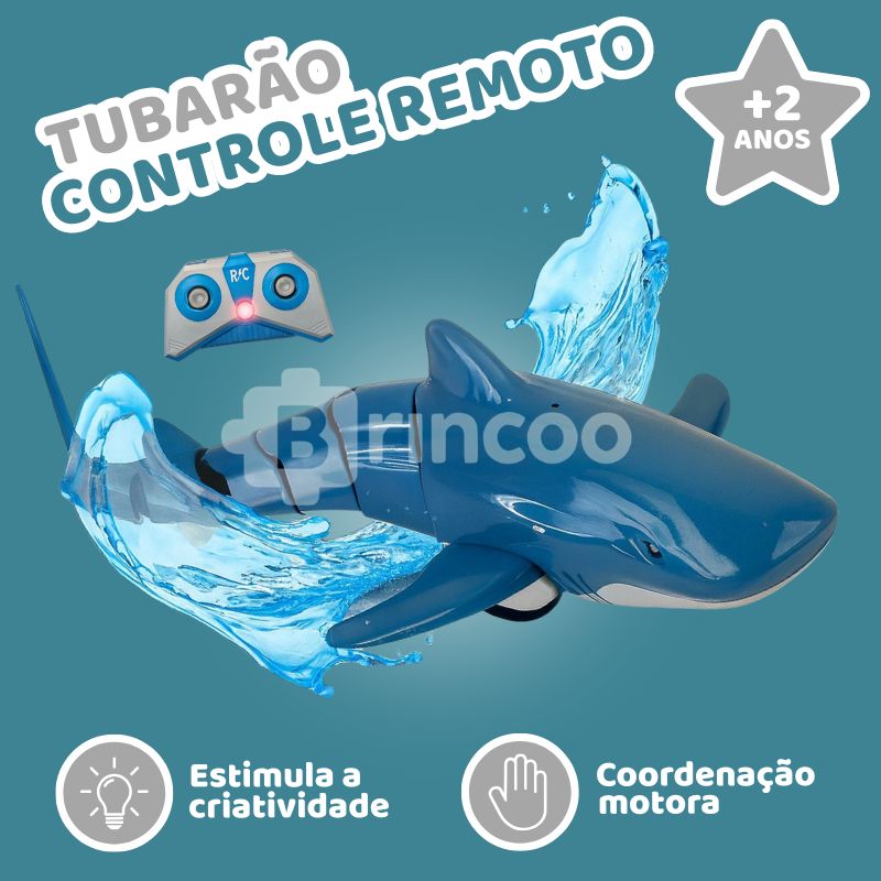 Tubarão RC de Controle Remoto