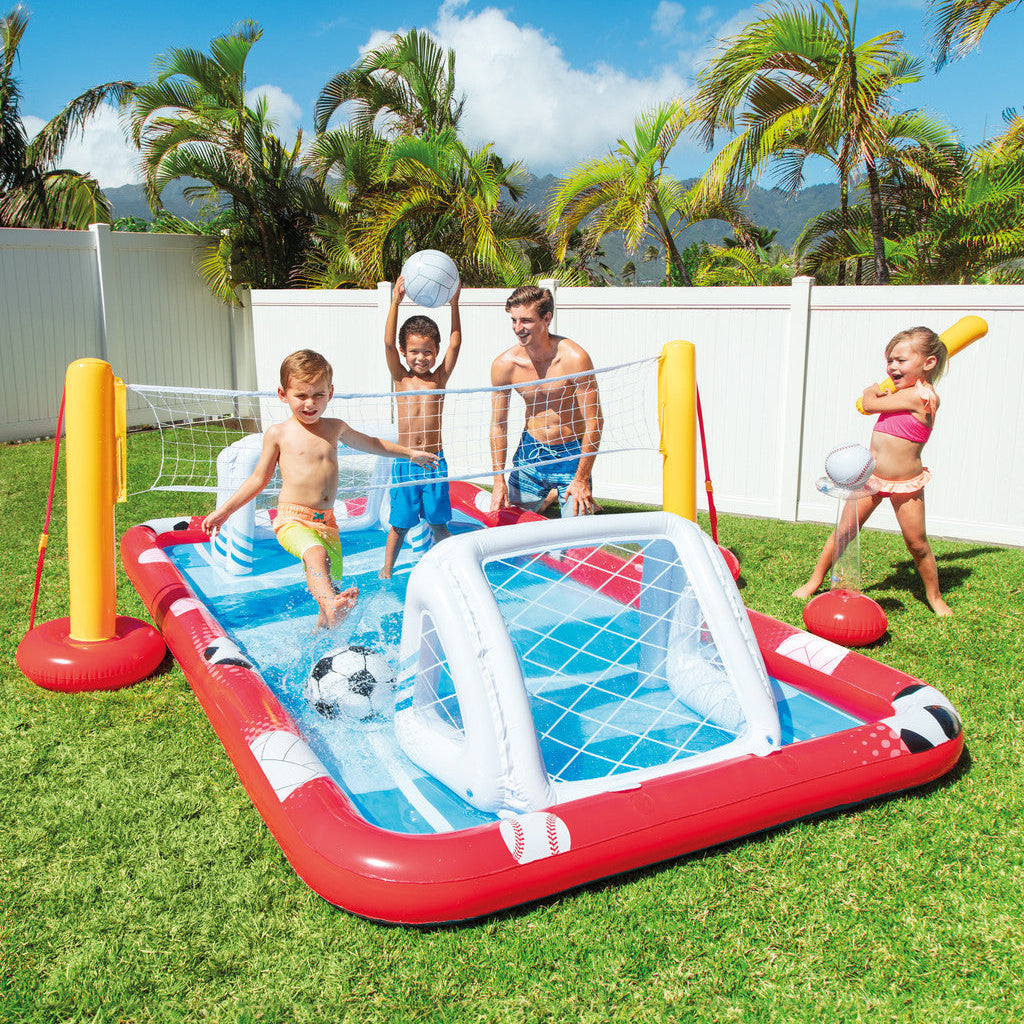 Centro de Esportes Inflável C/ Futebol, Volei e Beisebol