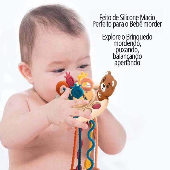 Brinquedo Sensorial de Cordões