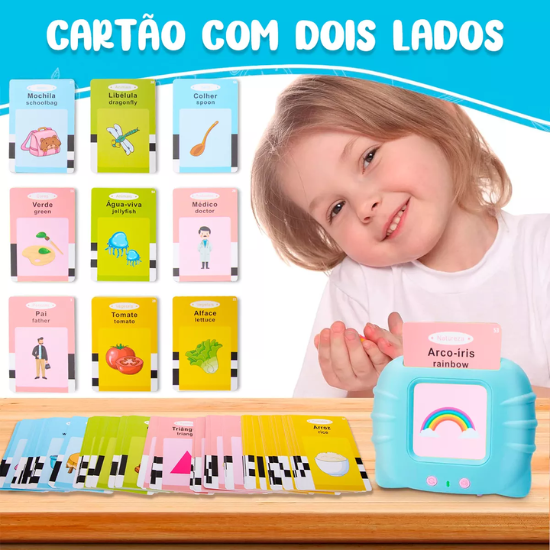 CardKids Educacional – Aprenda Inglês e Português com 224 Palavras