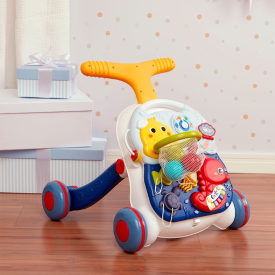 Andador Educativo 3 em 1 com Mesa de Atividades e Painel Interativo