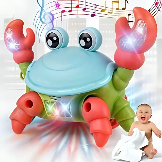 Caranguejo Fujão com Luz e Som