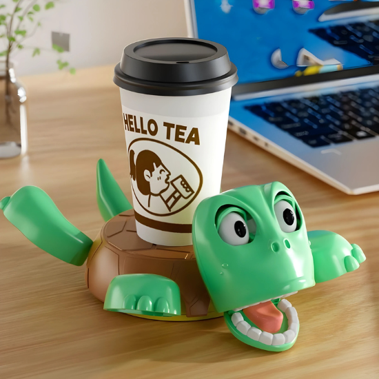 Tartaruga 3D Porta-Copos