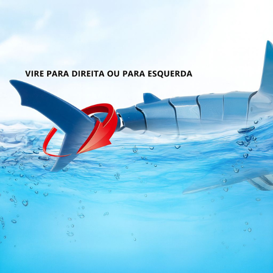 Tubarão RC de Controle Remoto