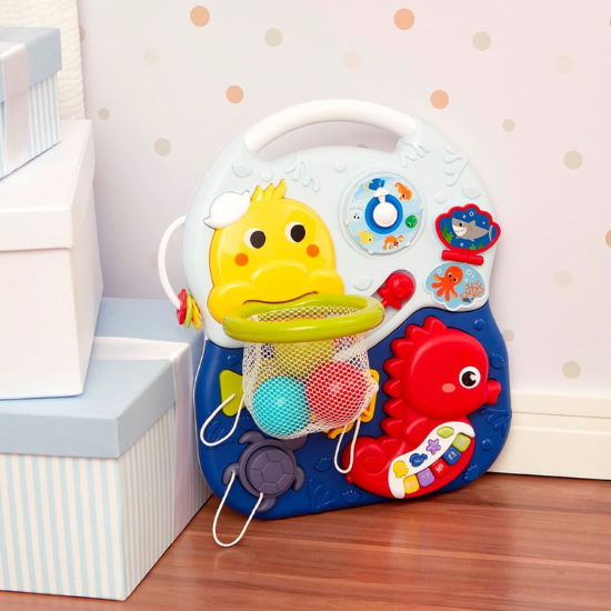 Andador Educativo 3 em 1 com Mesa de Atividades e Painel Interativo