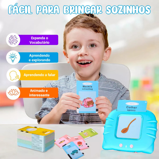 CardKids Educacional – Aprenda Inglês e Português com 224 Palavras