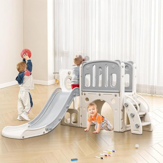 Playground Infantil 7 em 1 – Diversão e Segurança em Casa