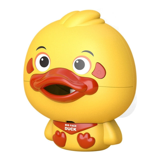 Patinho Musical Produtor de Bolhas com 12 Músicas