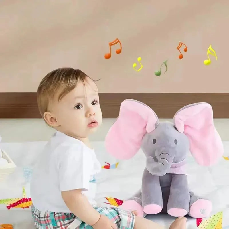 Elefante Musical Mexe a Orelha