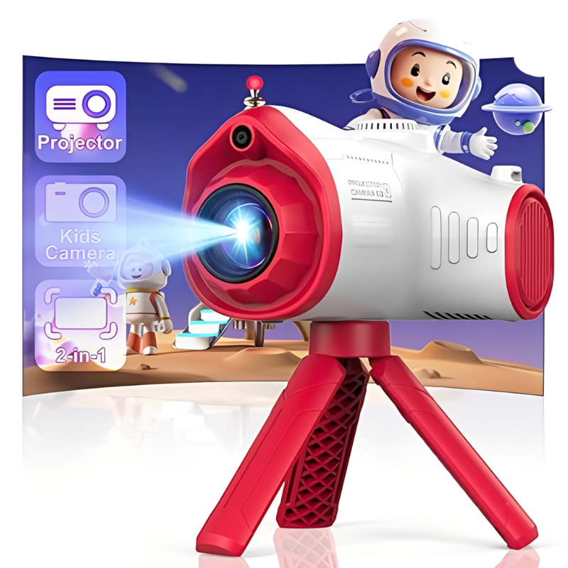 Câmera Digital Kids com Projetor