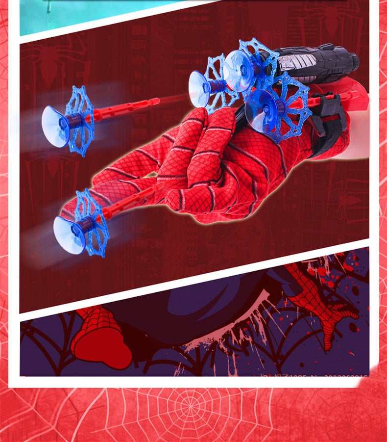 Super Lançador do Homem-Aranha + Mascara