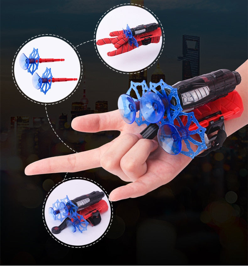 Super Lançador do Homem-Aranha + Mascara