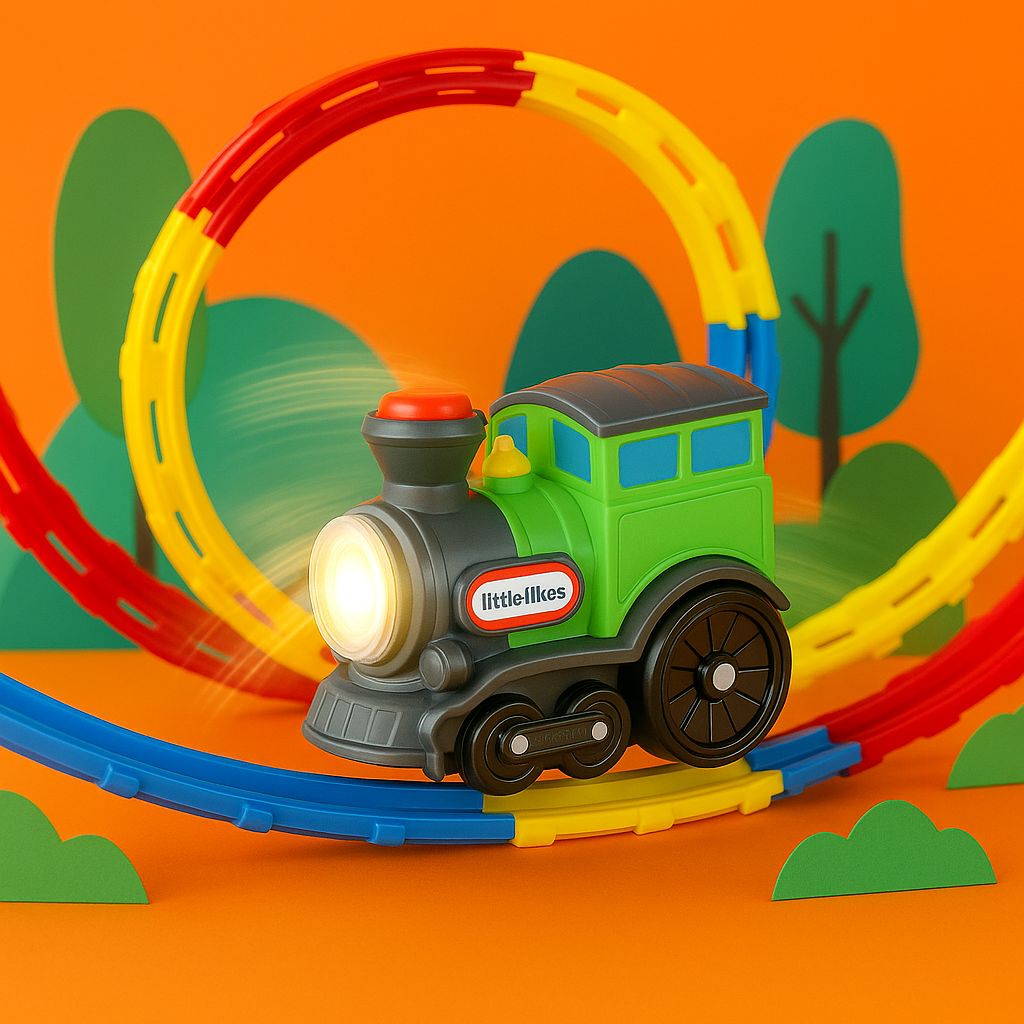 Trem Little Tikes Tumble Train – Diversão em Movimento que Encanta e Ensina