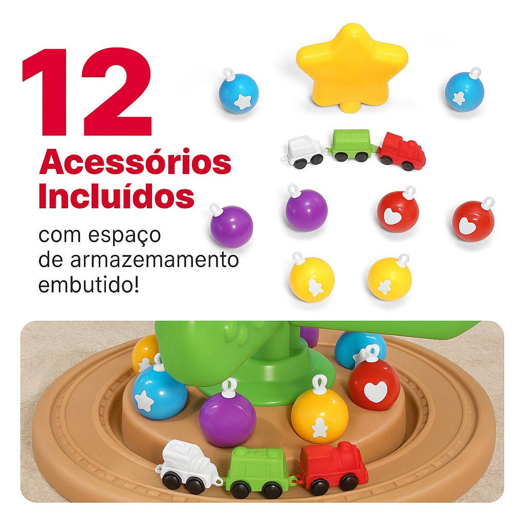 Árvore de Natal Infantil Interativa