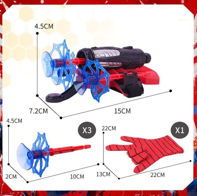 Super Lançador do Homem-Aranha + Mascara