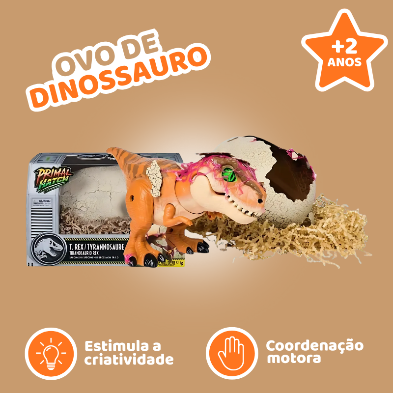 Dinossauro T-Rex Interativo – Mais de 100 Sons e Reações