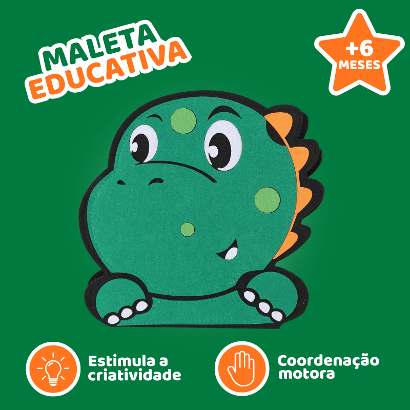 Maleta Infantil Educativa DinoBook