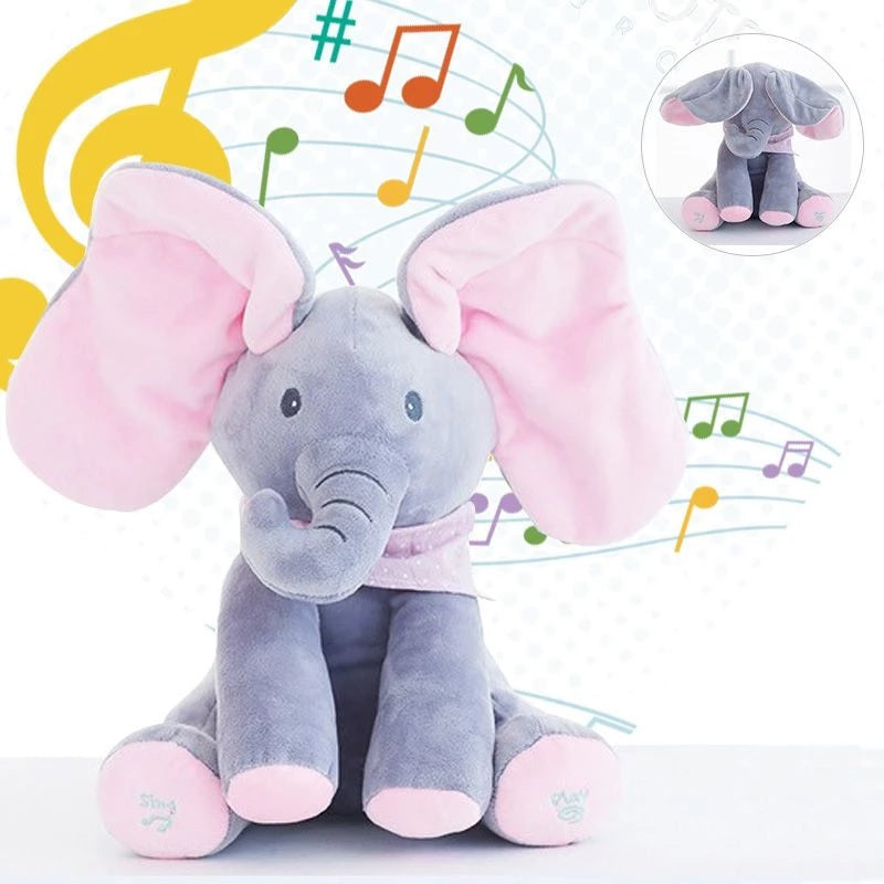 Elefante Musical Mexe a Orelha