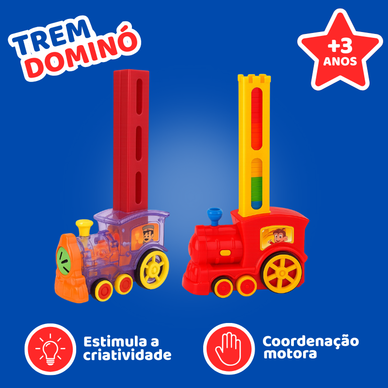 Trem Dominó Divertido